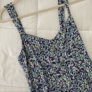 Zara Floral Side-Slit Sundress